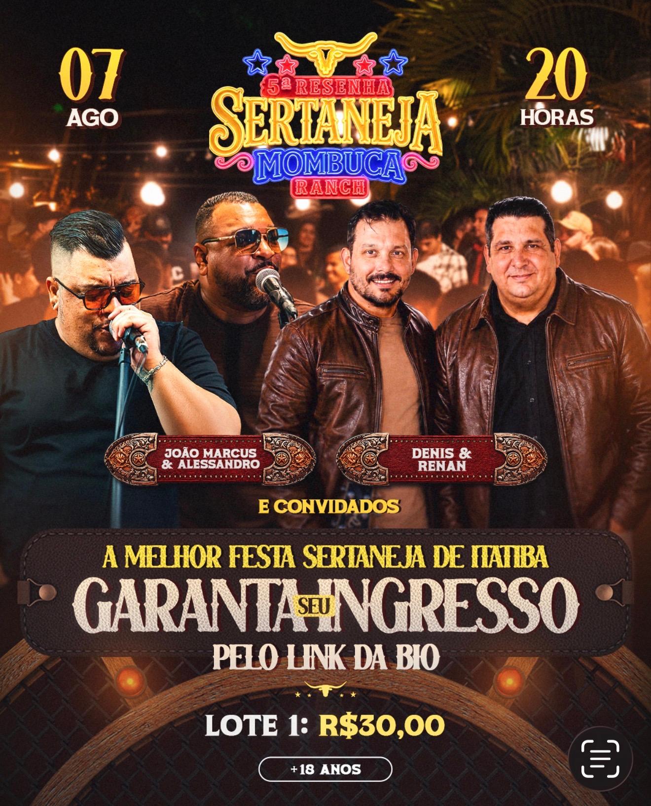 RESENHA SERTANEJA - Agosto