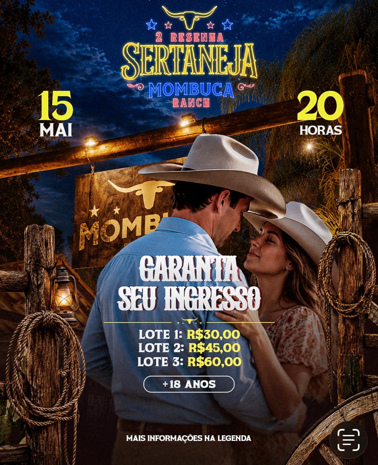 RESENHA SERTANEJA - Mombuca Ranch