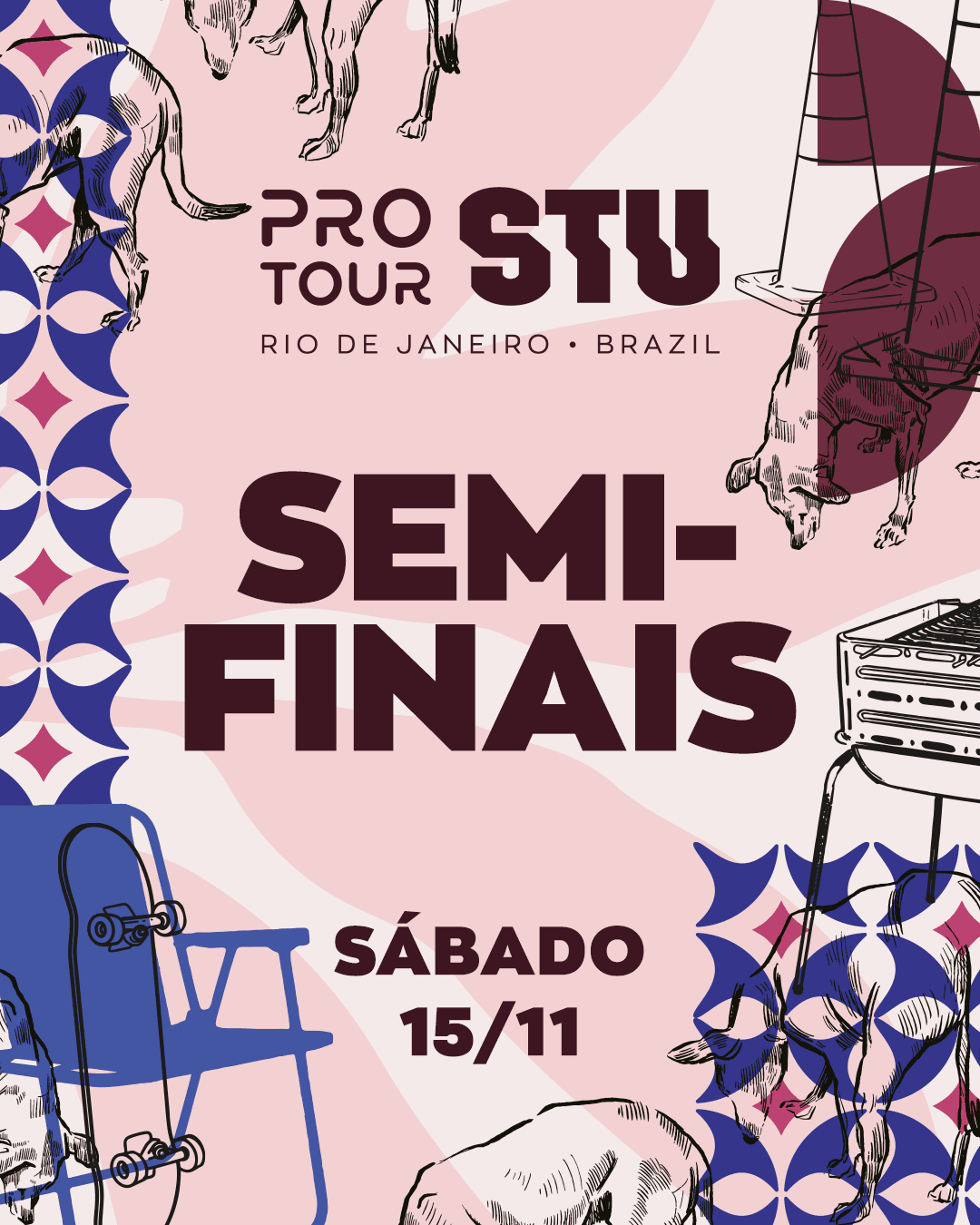 Pro Tour STU Rio de Janeiro 2025 | Semifinais | Sábado