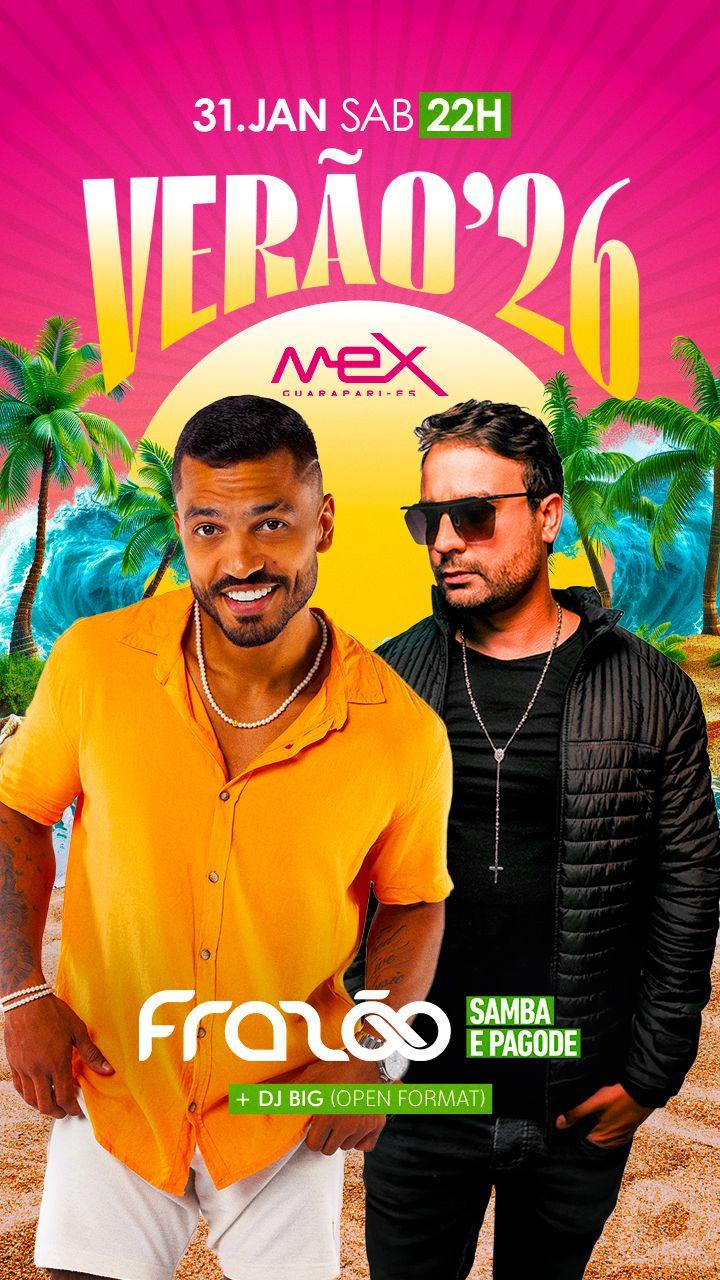 Verão Mex 2026- 31-01- Sábado