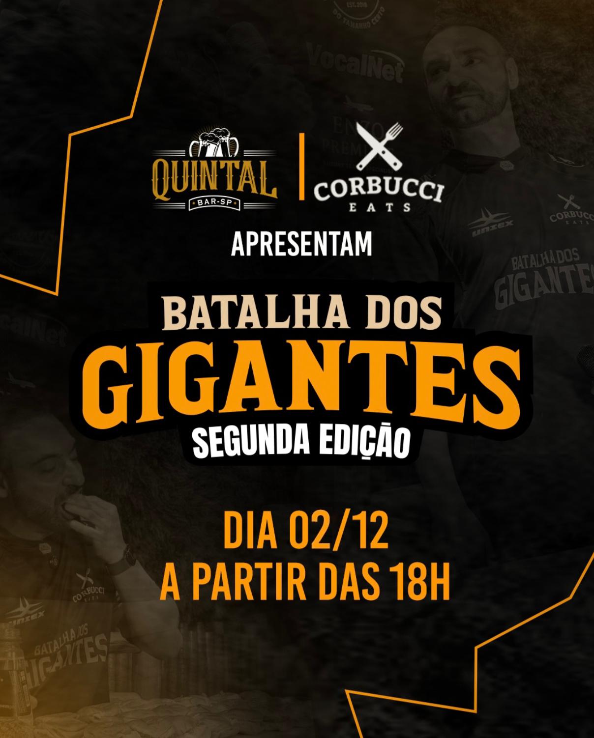 BATALHA DOS GIGANTES - 2ª EDIÇÃO