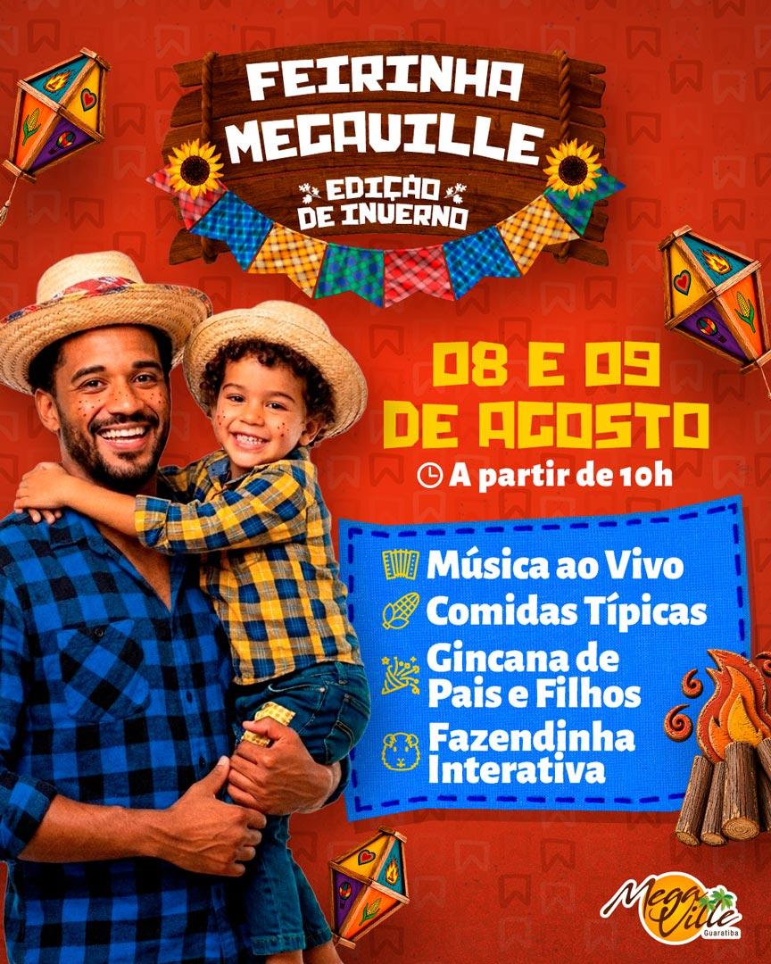Feirinha Megaville - 08 e 09 de Agosto