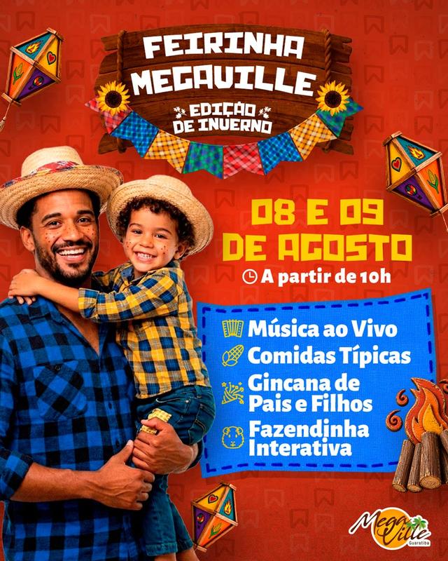 Feirinha Megaville - 08 e 09 de Agosto