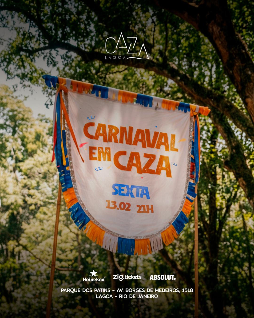 CARNAVAL EM CAZA COM GABRIEL DO BOREL - 13/02