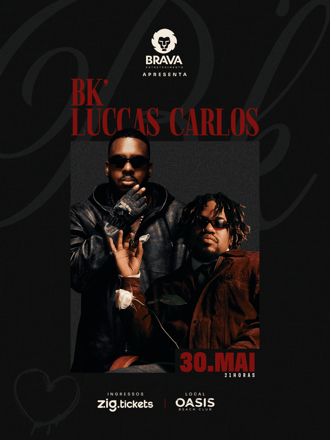 BK + Luccas Carlos @ Oasis Beach Club