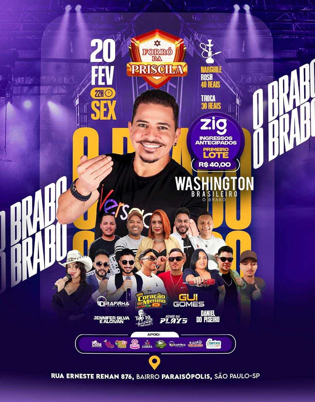 Washington Brasileiro - O Brabo