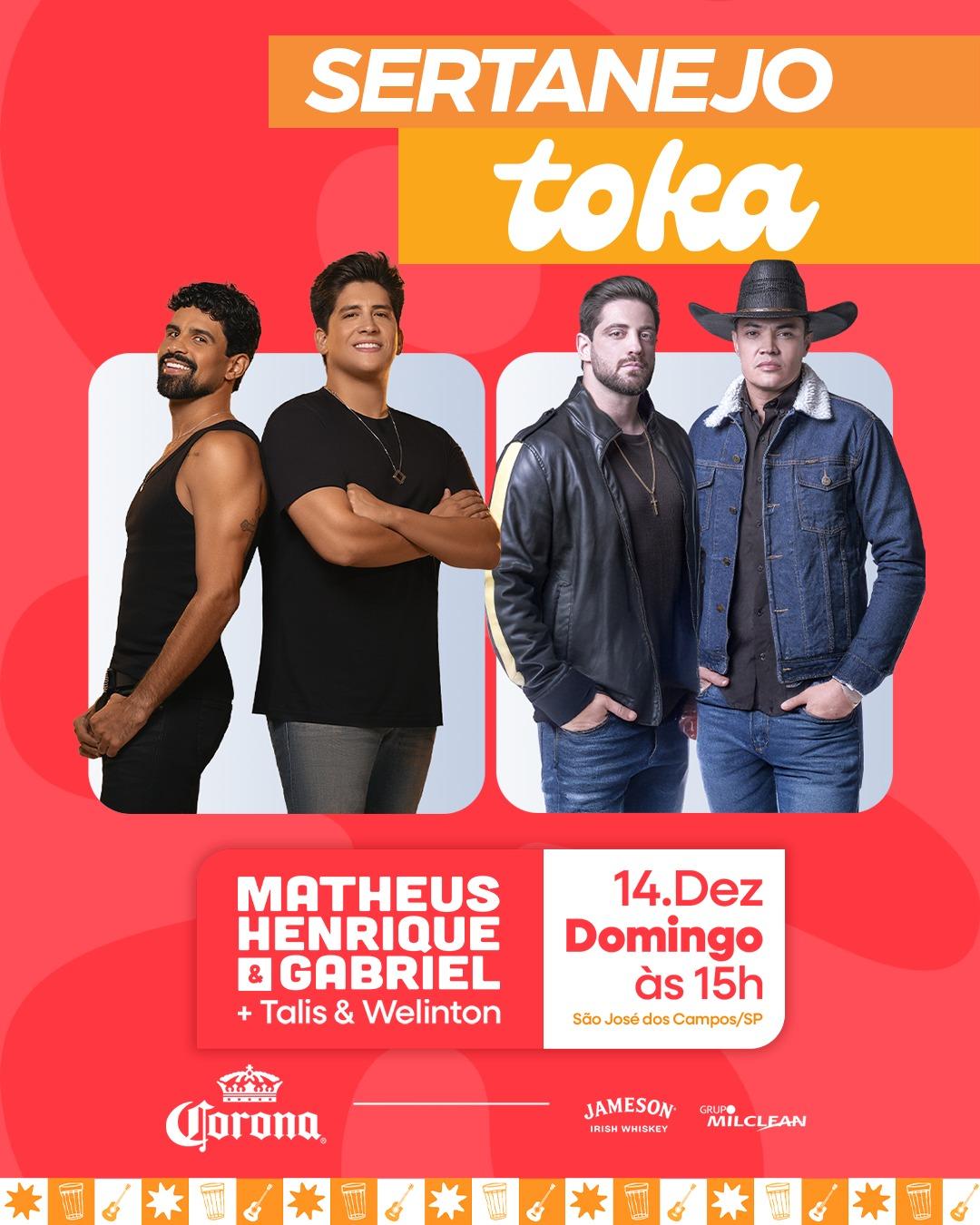 SERTANEJO NA TOKA (14.12) MH&G ; T&W