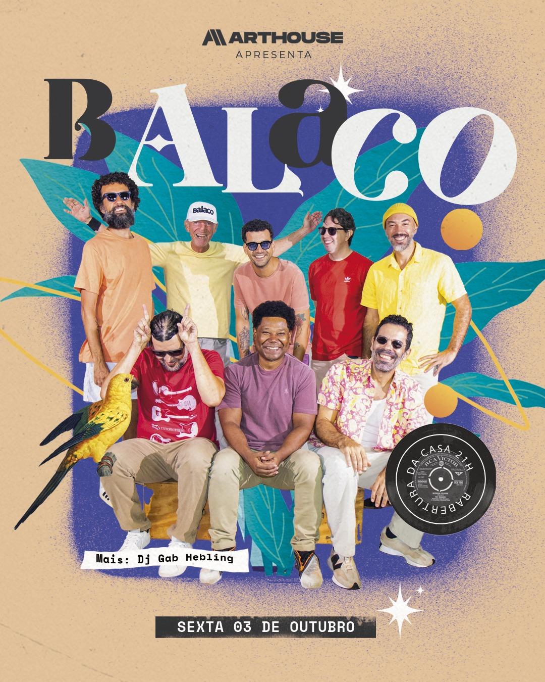  Art House -  Balaco - Gab Helbring - Sexta 03/09