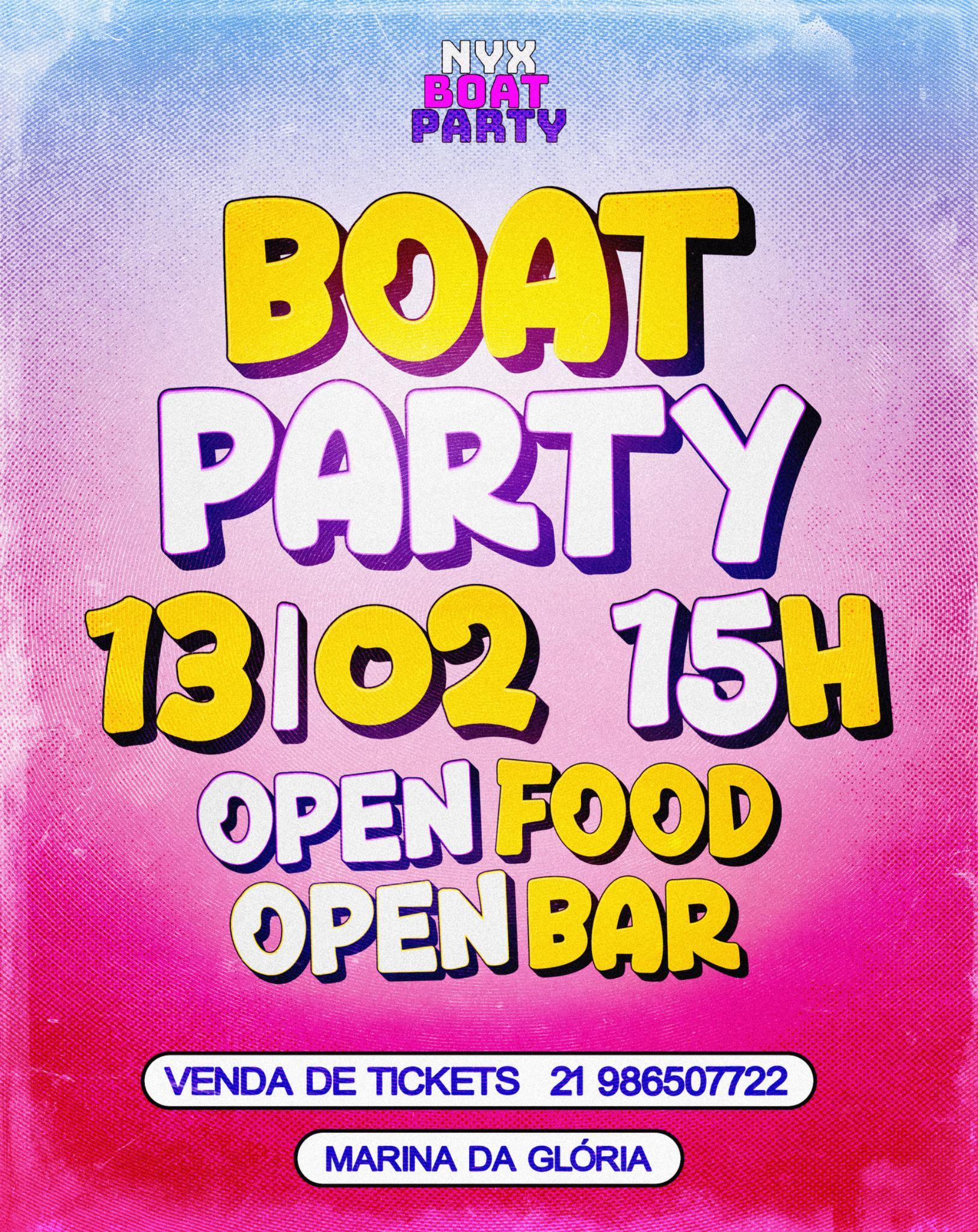 Nyx Boat Party Especial 