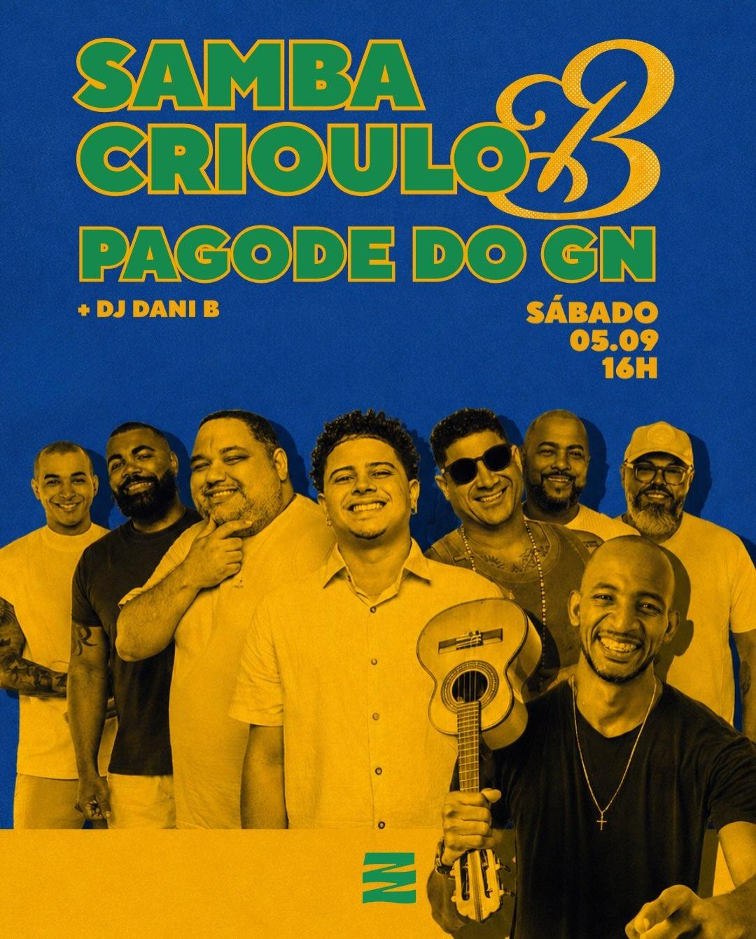 SAMBA CRIOULO & PAGODE DO GN