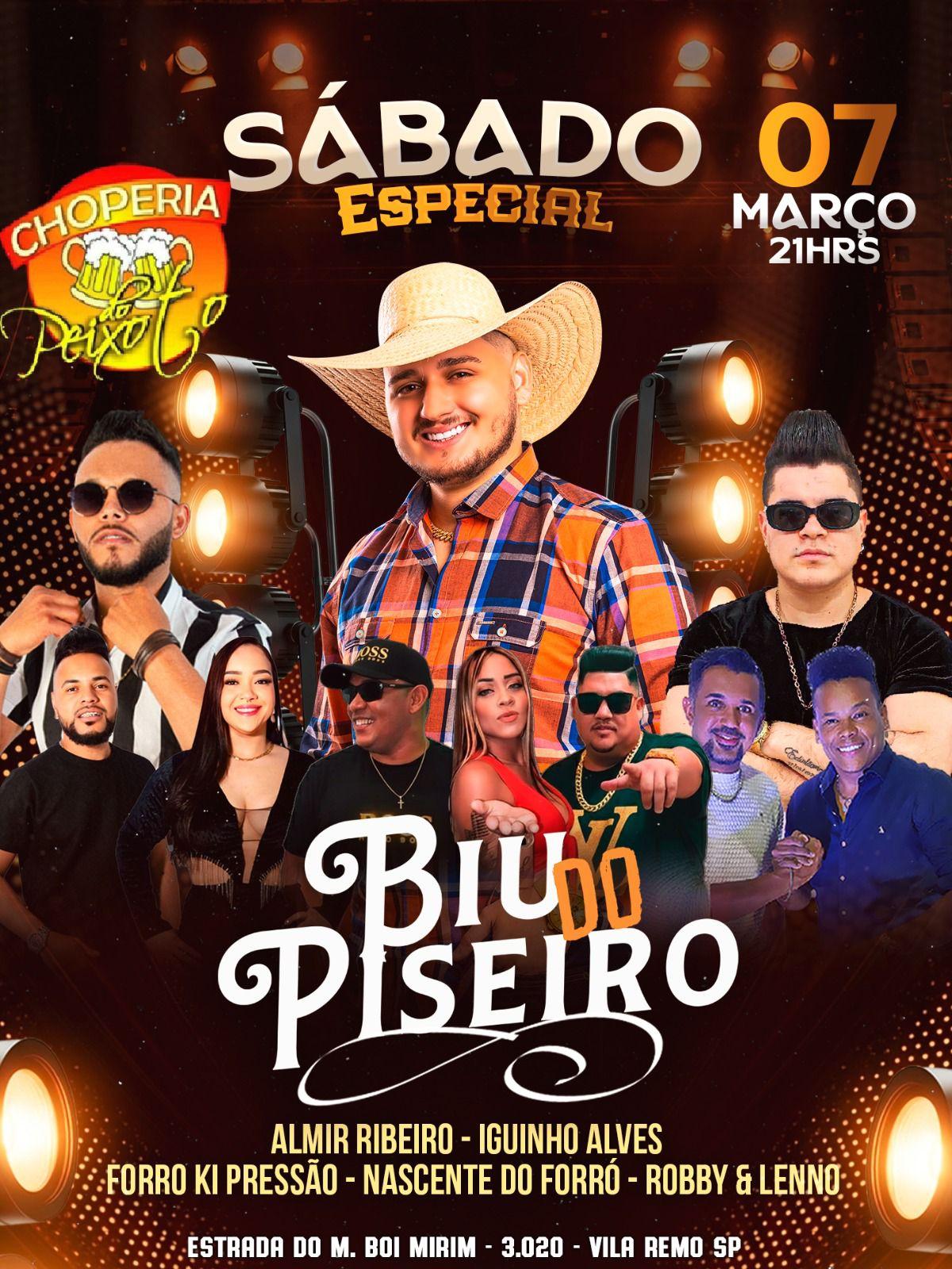 Biu do Piseiro na Choperia do Peixoto