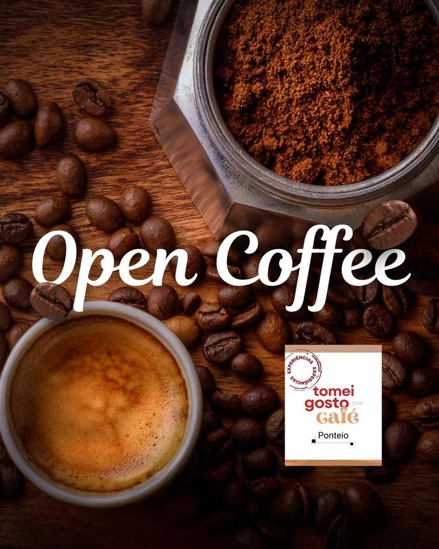 Open Coffee degustação