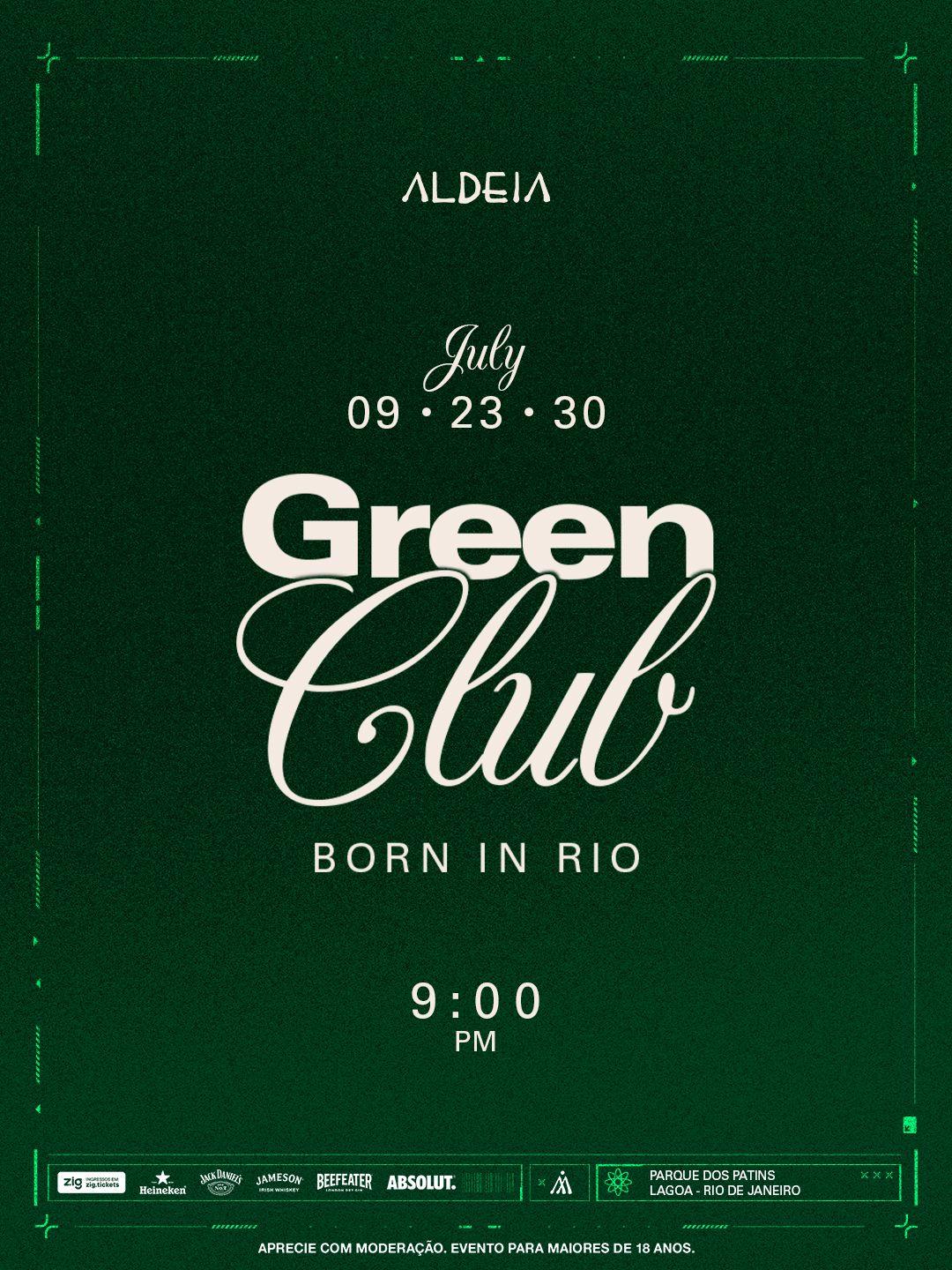 Green Club - Aldeia 09/07