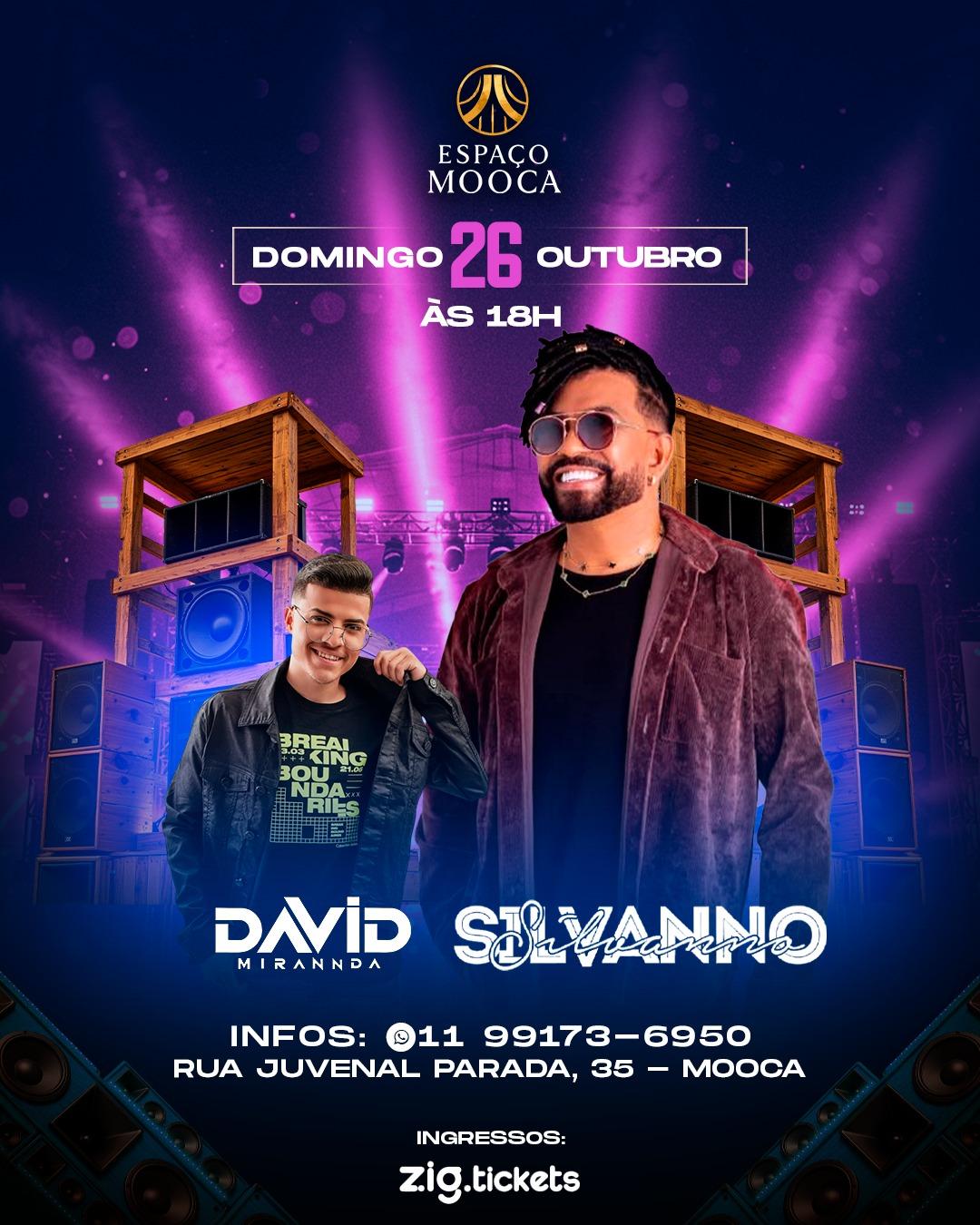 NOITE DE FESTA -  Silvanno Salles e David Mirannda