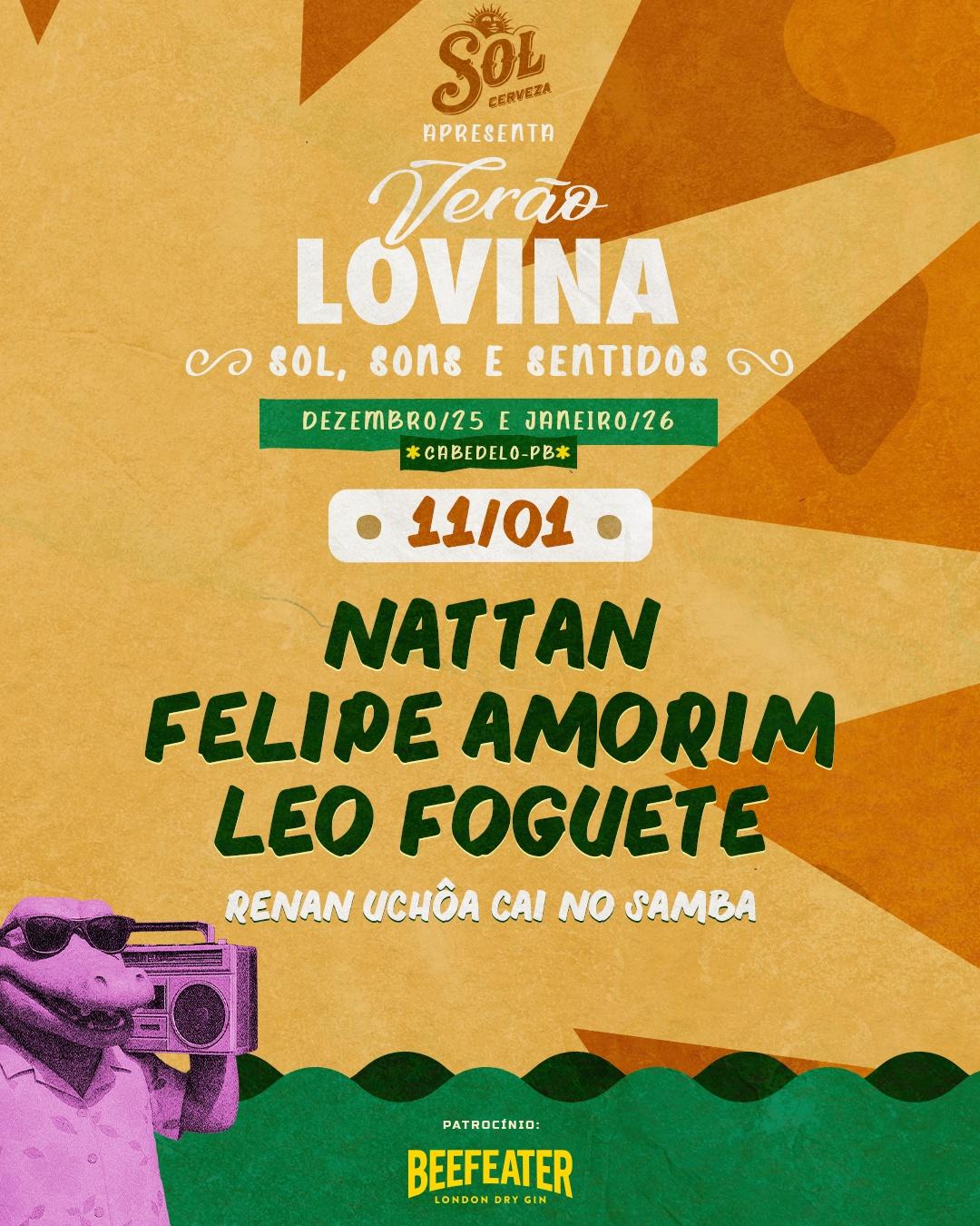 Verão Lovina - Sol, Sons e Sentidos - 11/01