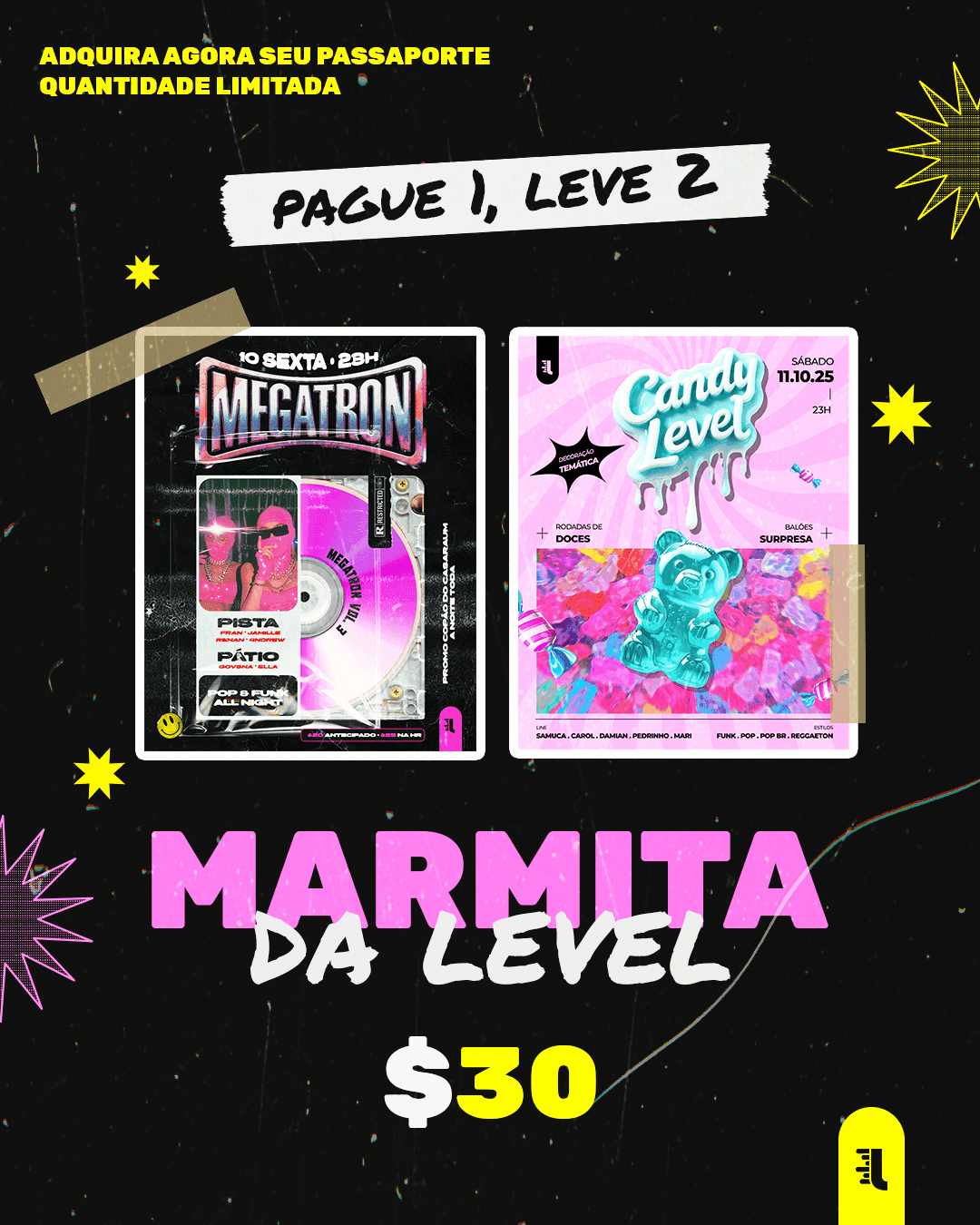 MARMITA DA LEVEL CULT 