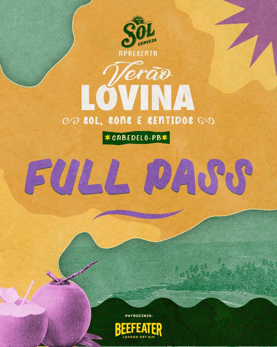 Verão Lovina - Sol, Sons e Sentidos - Full Pass
