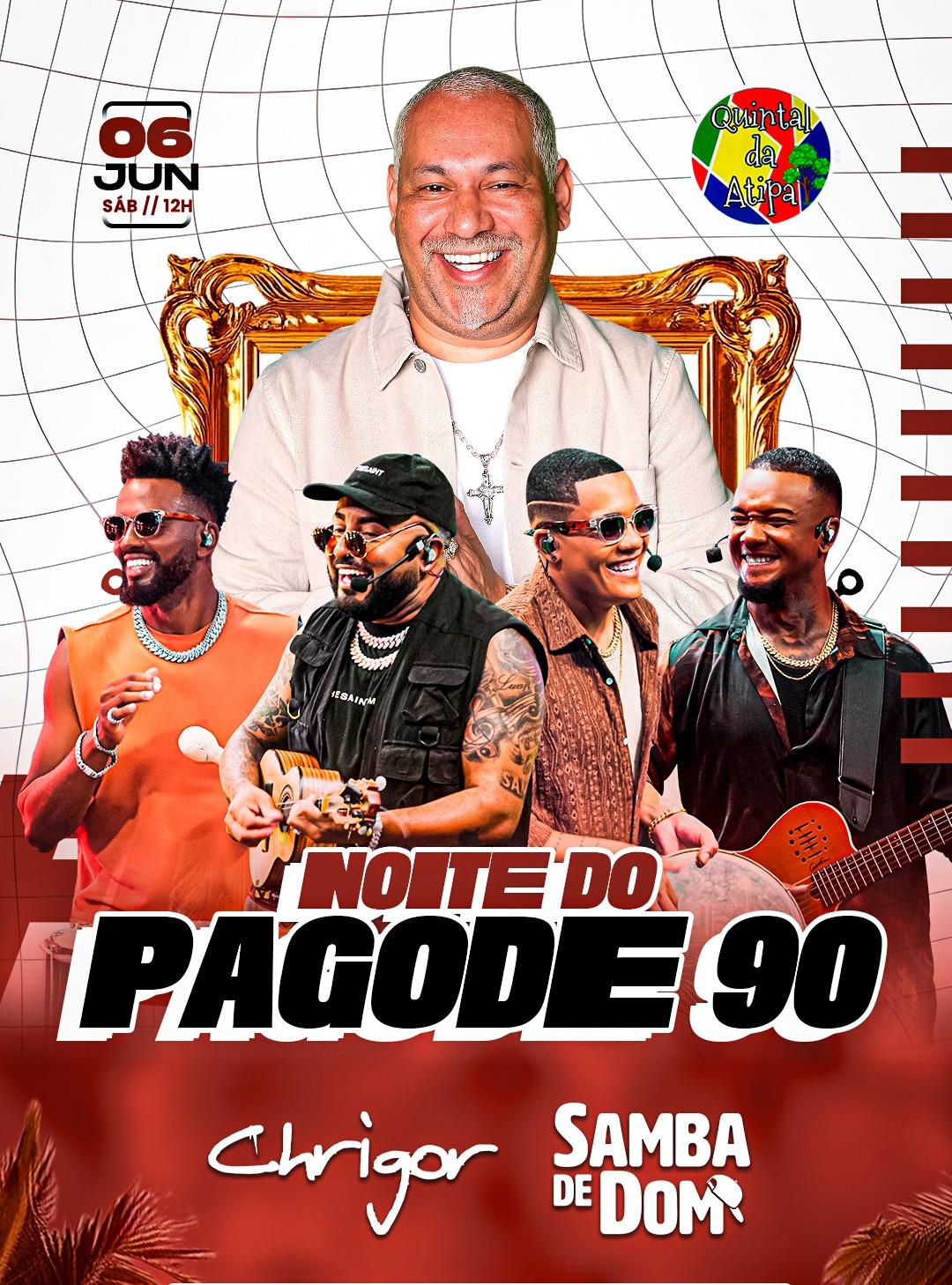 Chrigor e Samba de Dom no Quintal da Atipa