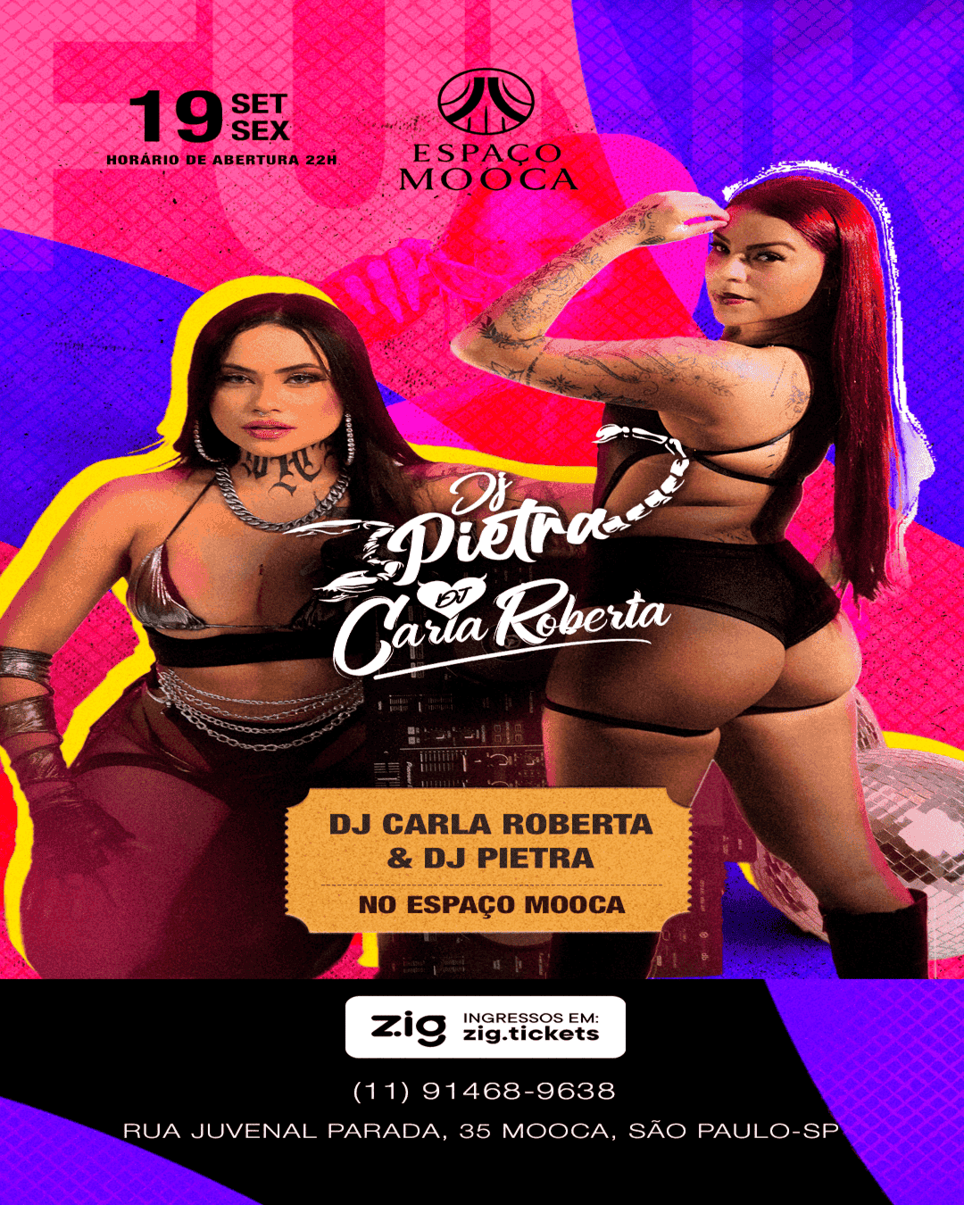 Dj Pietra e Dj Carla Roberta