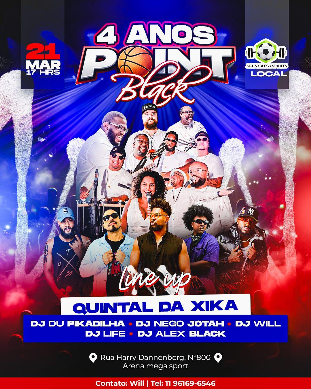 Point Black - Aniversário de 04 Anos