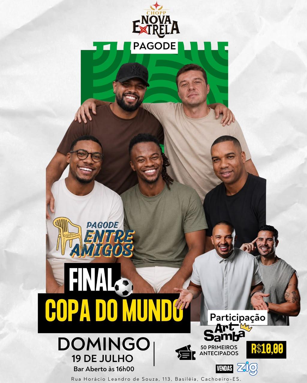 Pagode Nova Extrela - Final copa do mundo