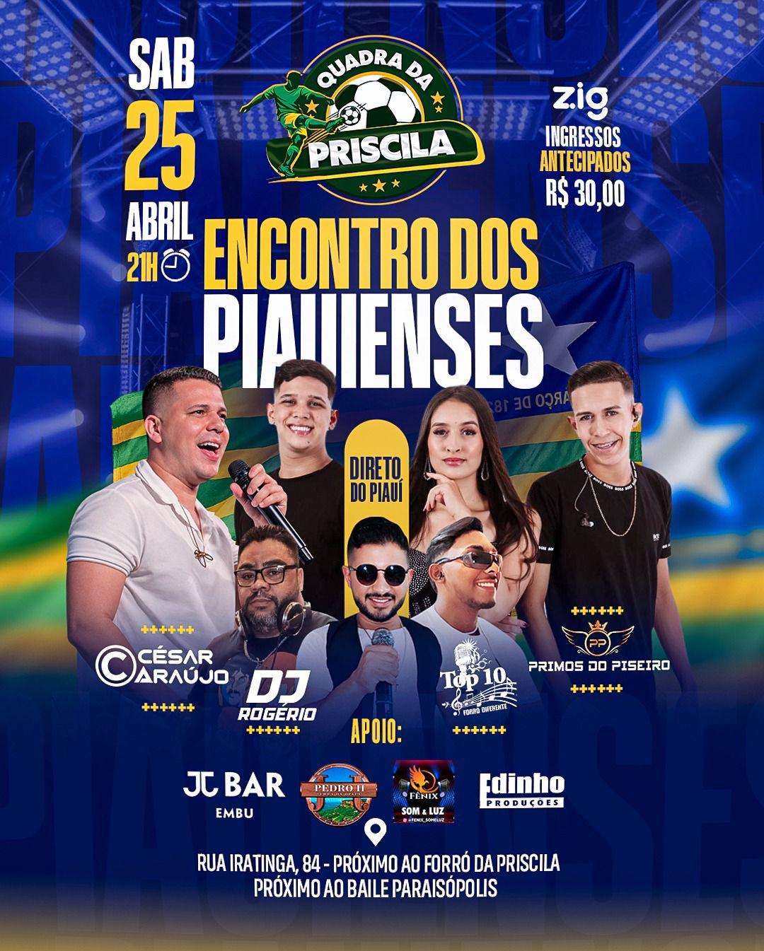Encontro dos Piauienses do Forró da Priscila