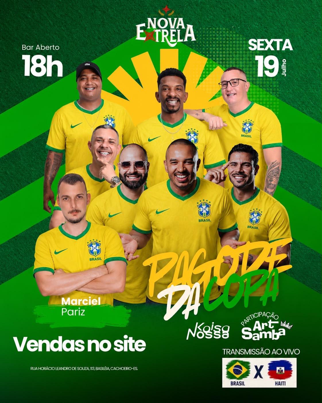 PAGODE DA COPA NOVA EXTRELA