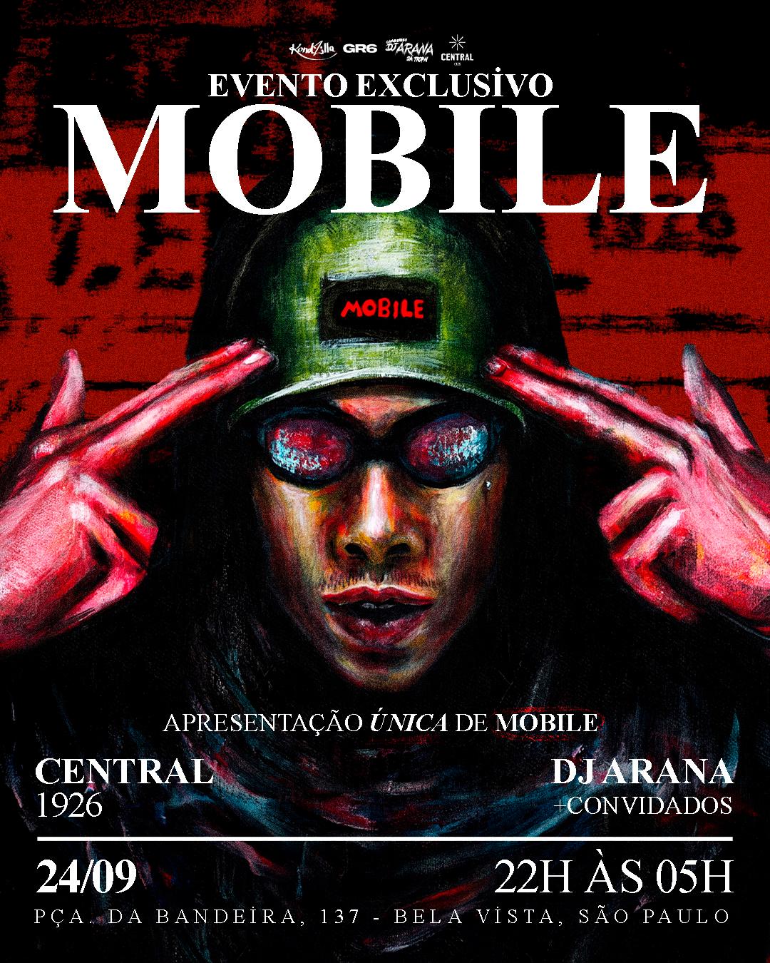 DJ ARANA - APRESENTAÇÃO ÚNICA DE MOBILE