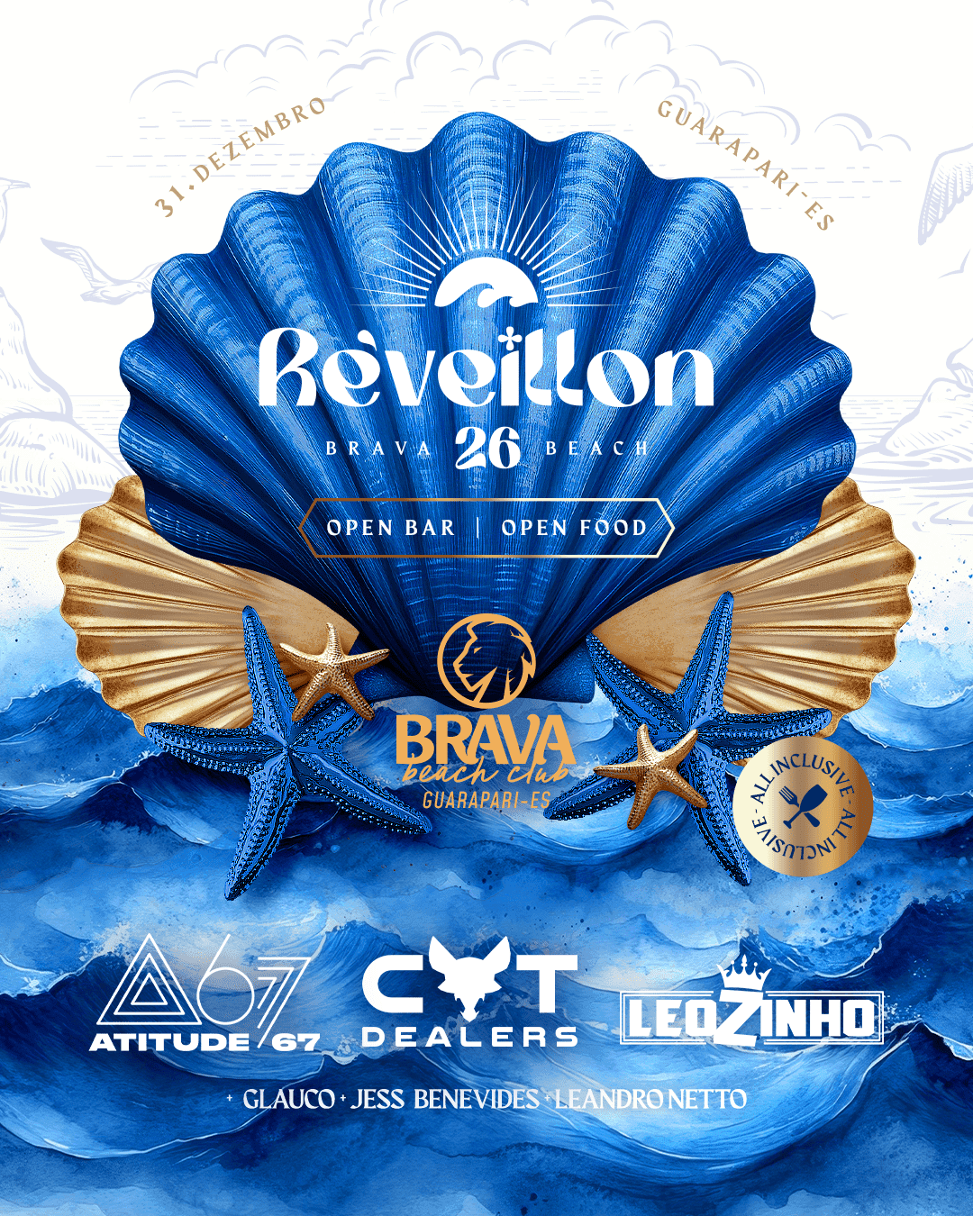 Reveillon Brava Beach Club 2026