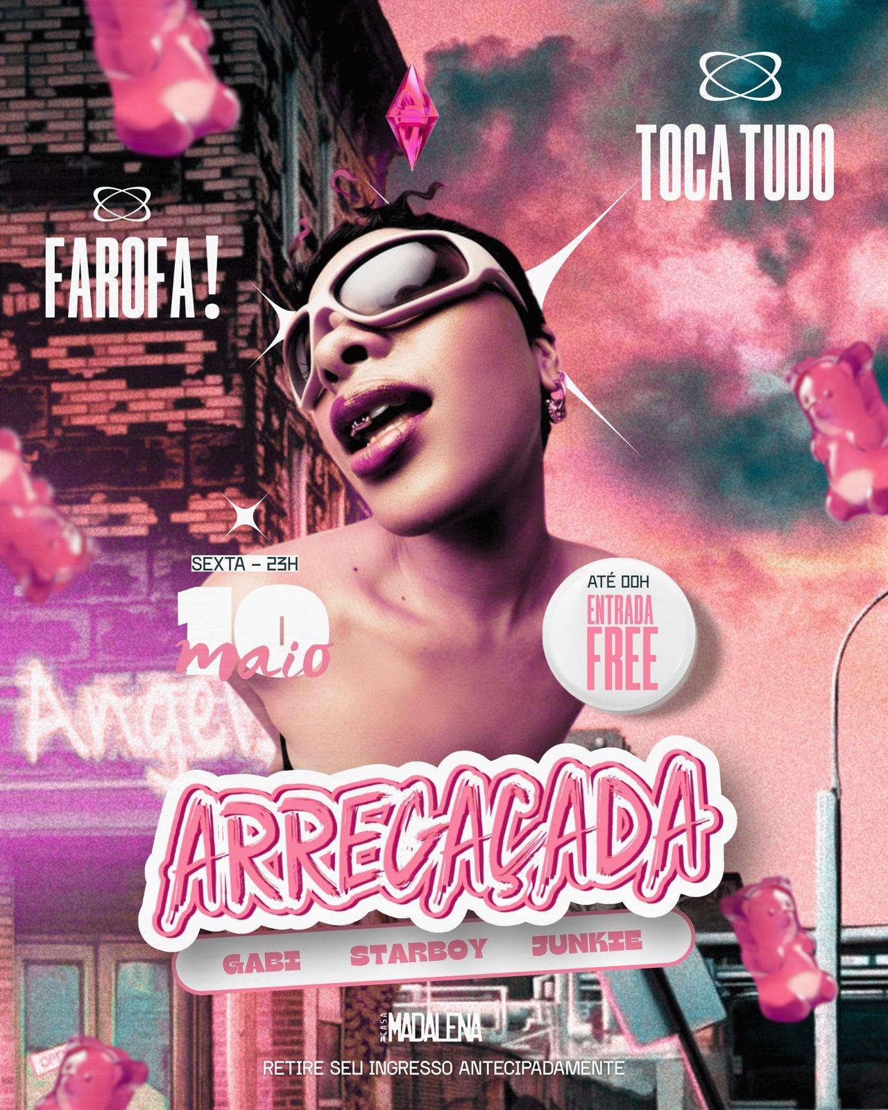 ARREGAÇADA | SÁBADO | MAIO