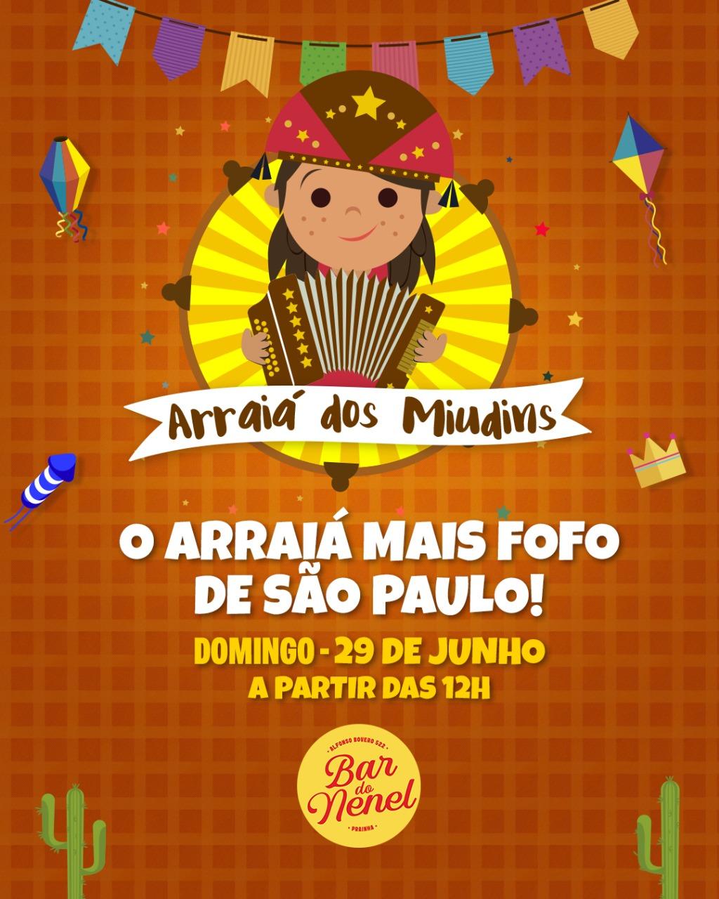 Arraiá do Bloquinho Gente Miúda