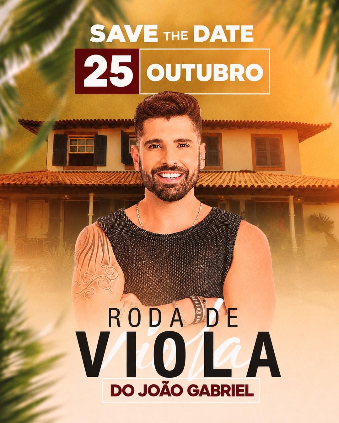 Roda de Viola do João Gabriel em 25/10/26