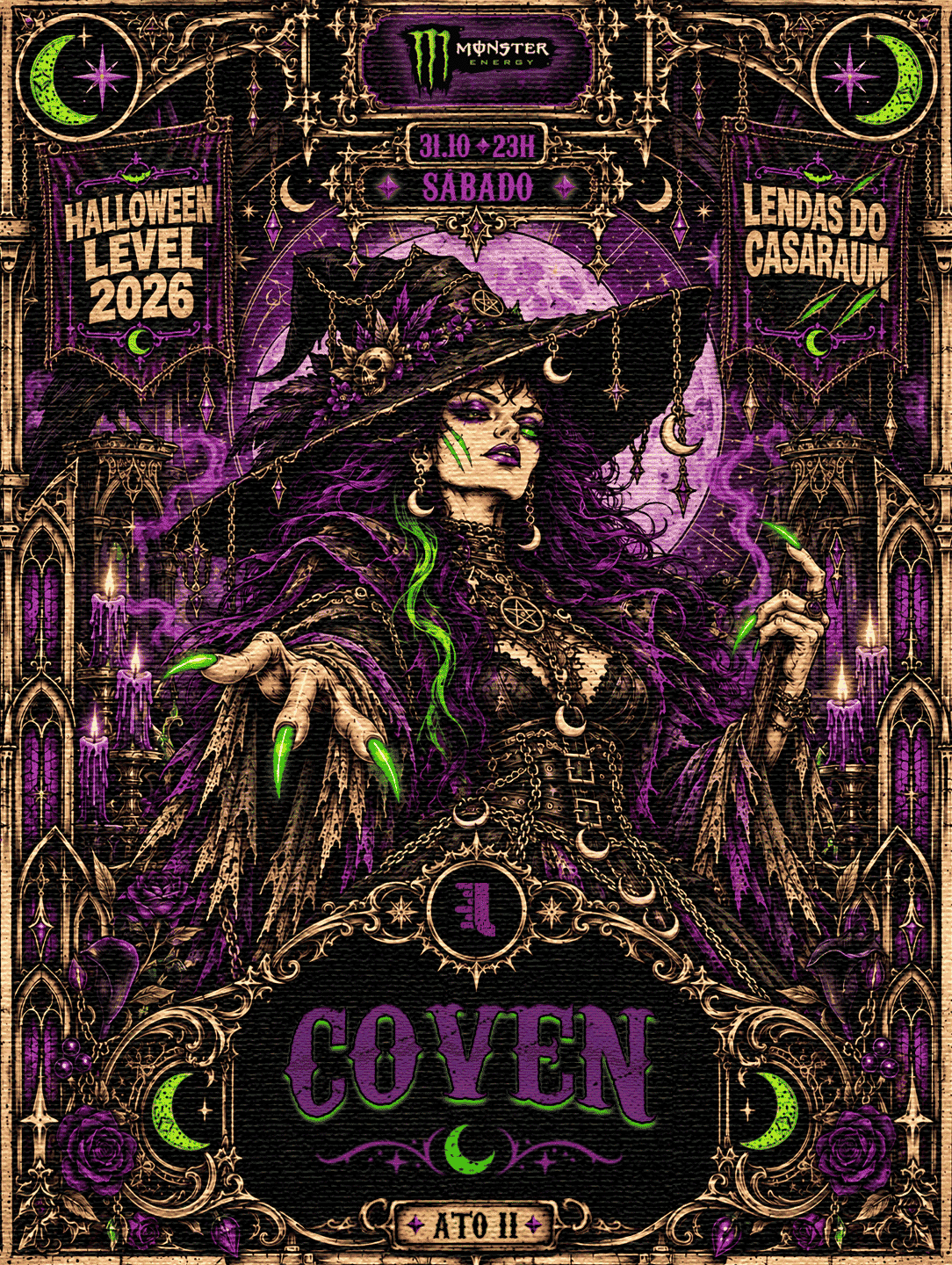 HALLOWEEN DO CASARAUM 2026 | SÁBADO | ESGOTADOS