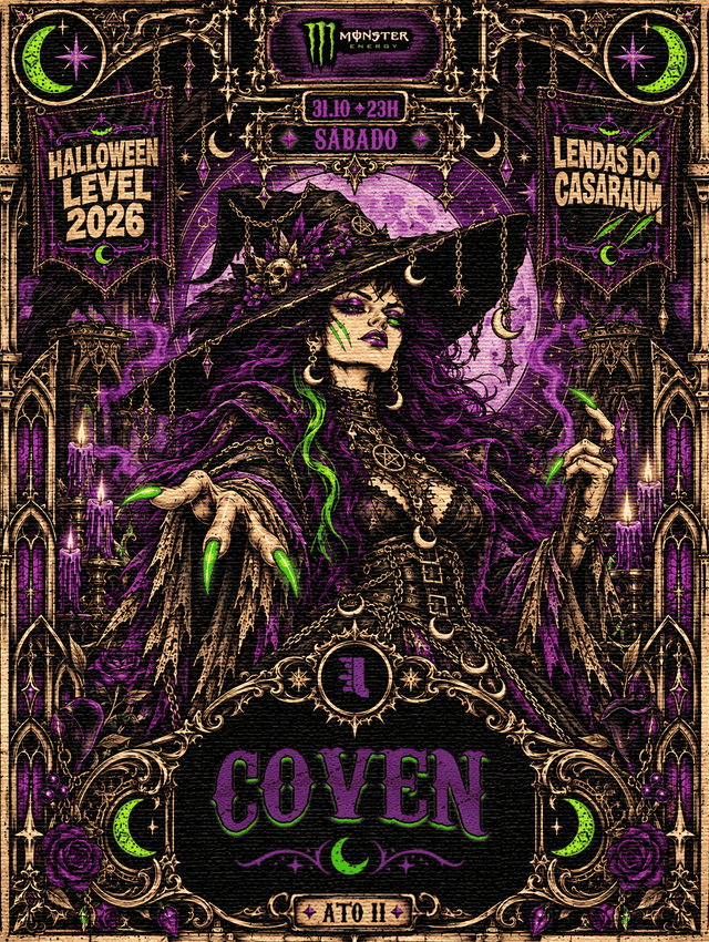 HALLOWEEN DO CASARAUM 2026 | SÁBADO | ESGOTADOS