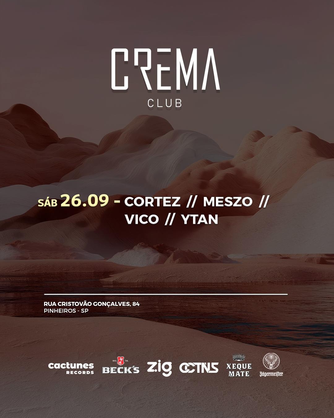 Crema Club - 26.09