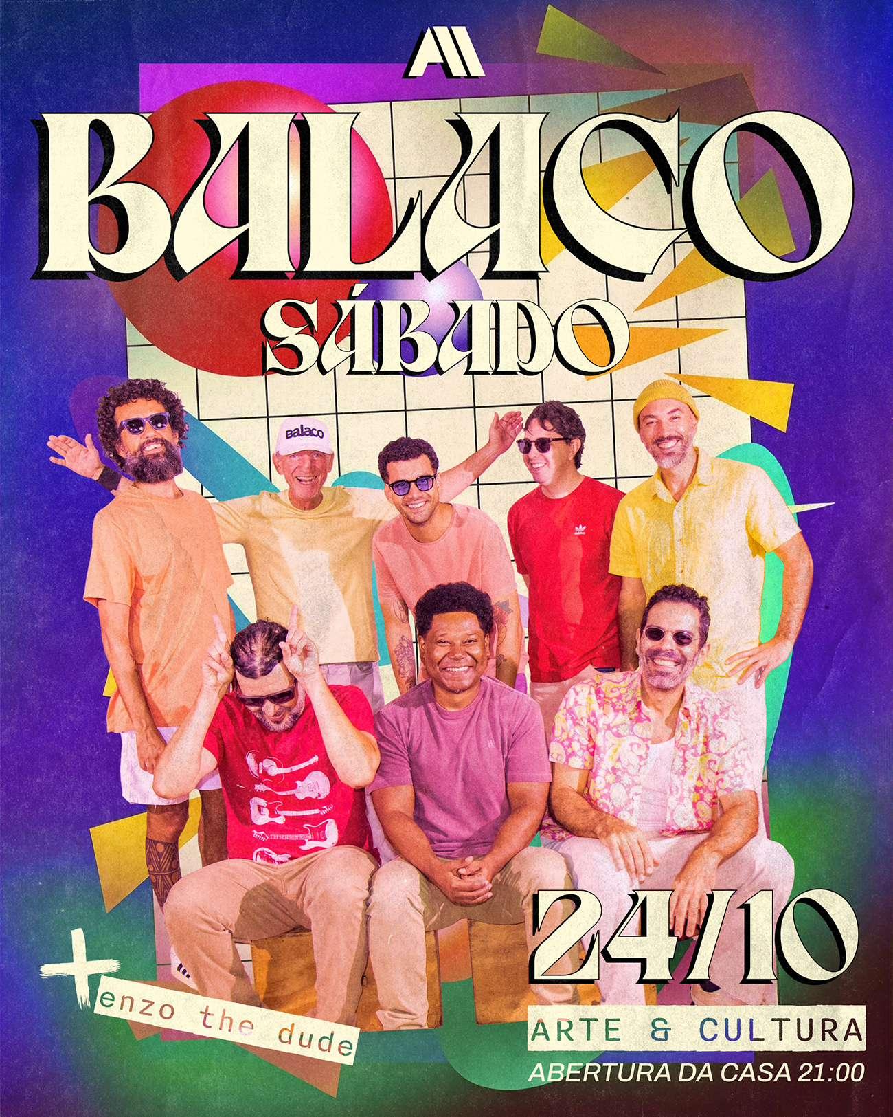 Art House  - Balaco - Enzo The Dude - Sábado 24/10