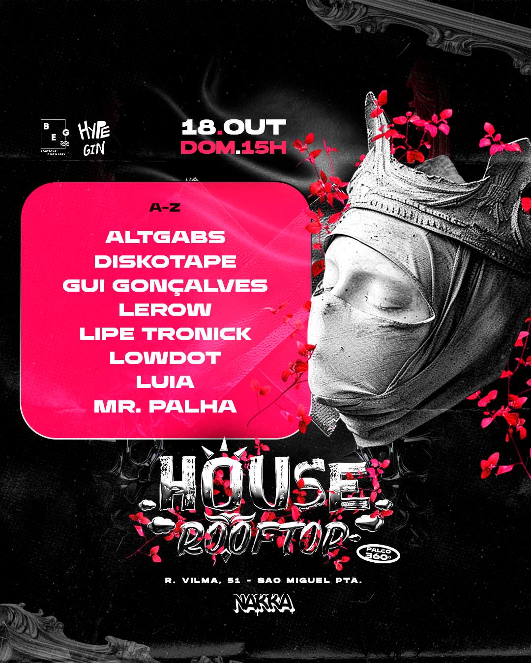 HOUSE ROOFTOP • 360º - OUTUBRO
