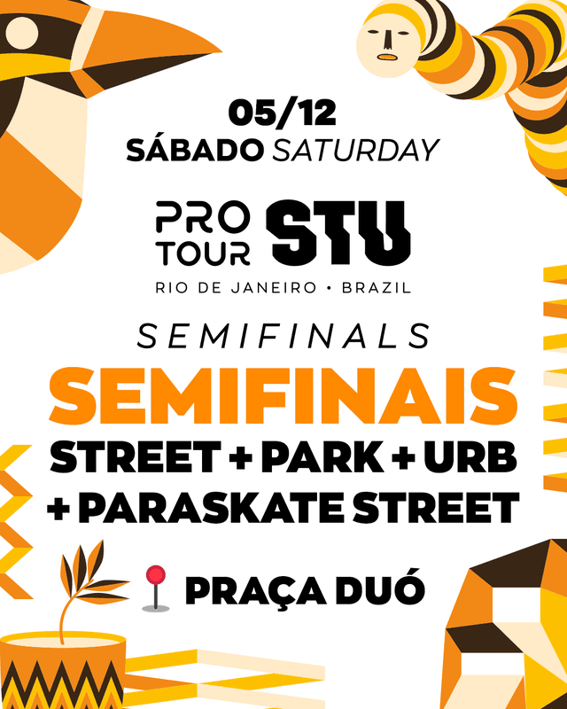 Semifinais + Final Paraskate Street + URB | Sábado