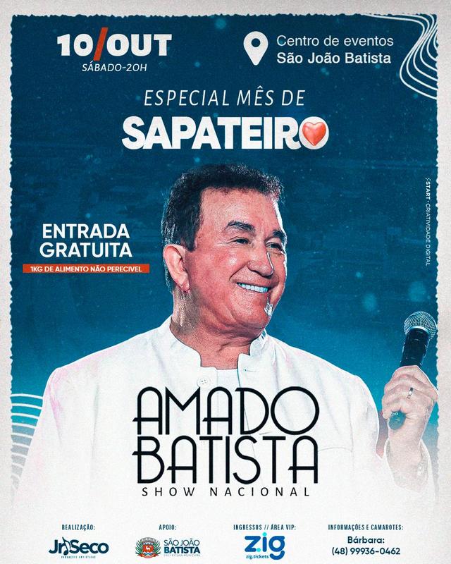 Show Nacional Amado Batista - 10/10