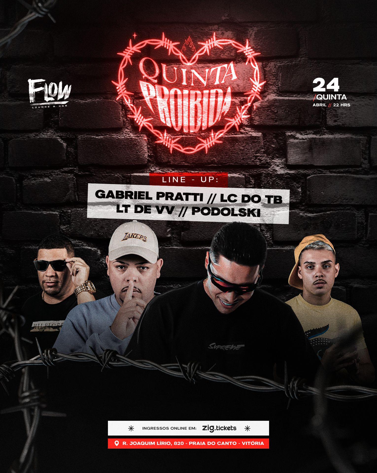 QUINTA PROIBIDA - FLOW LOUNGE BAR