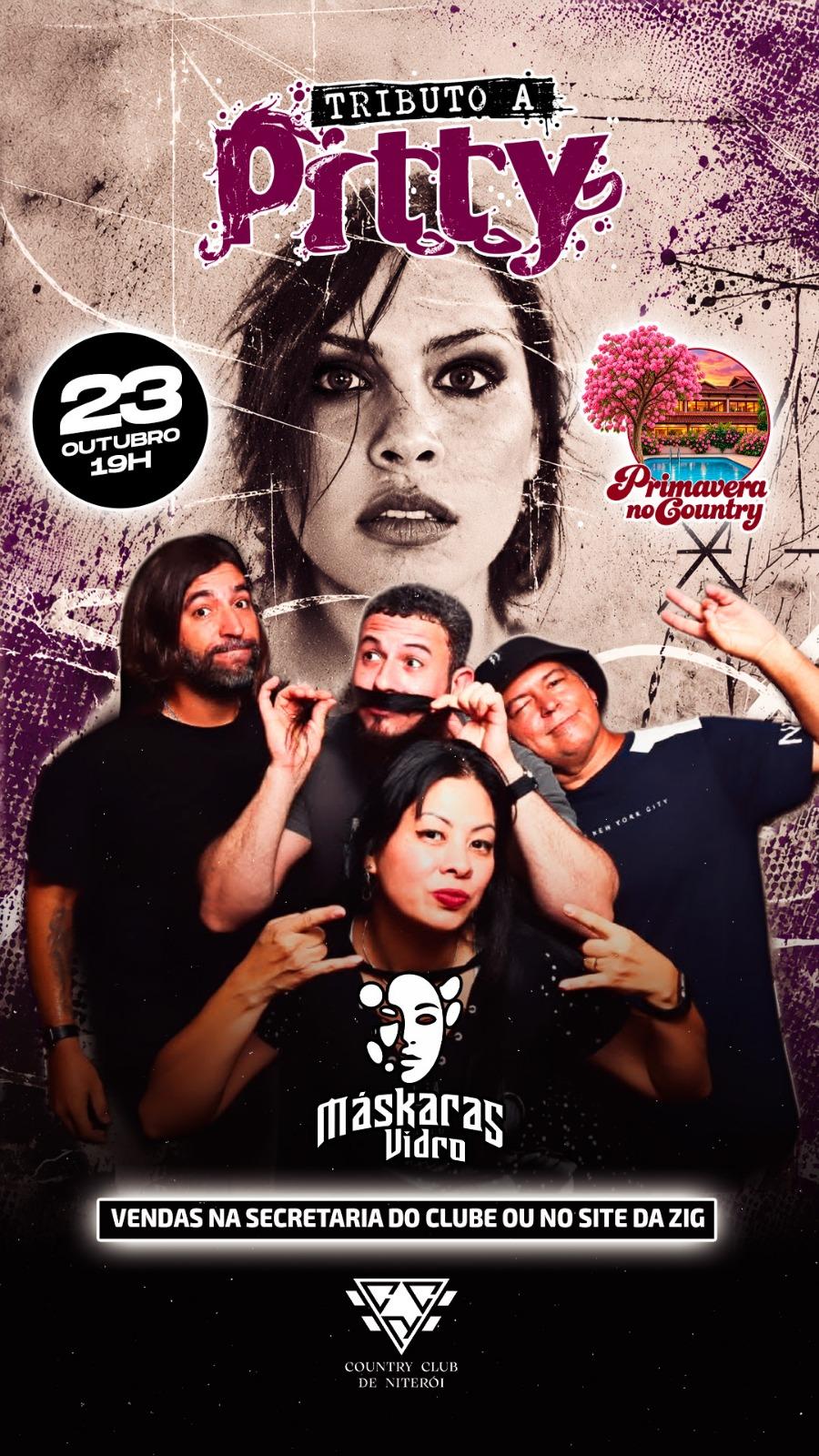 Primavera no Country - Tributo a Pitty com a banda Máskaras Vidro