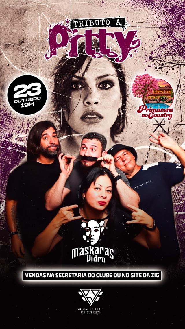 Primavera no Country - Tributo a Pitty com a banda Máskaras Vidro