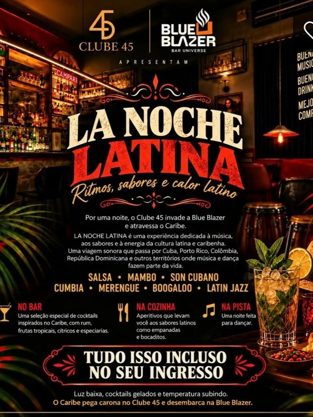 CLUBE 45 - LA NOCHE LATINA