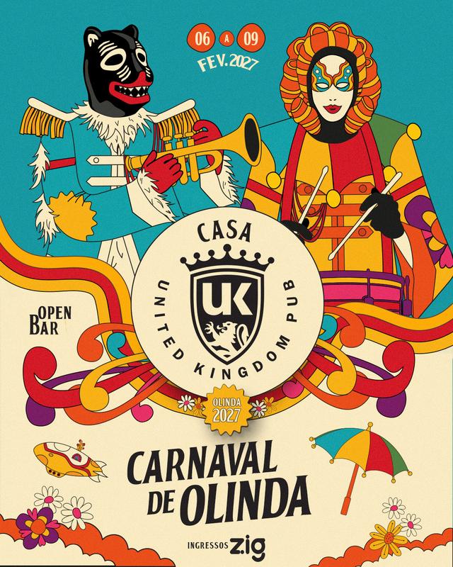 Casa UK - Carnaval de Olinda 2027
