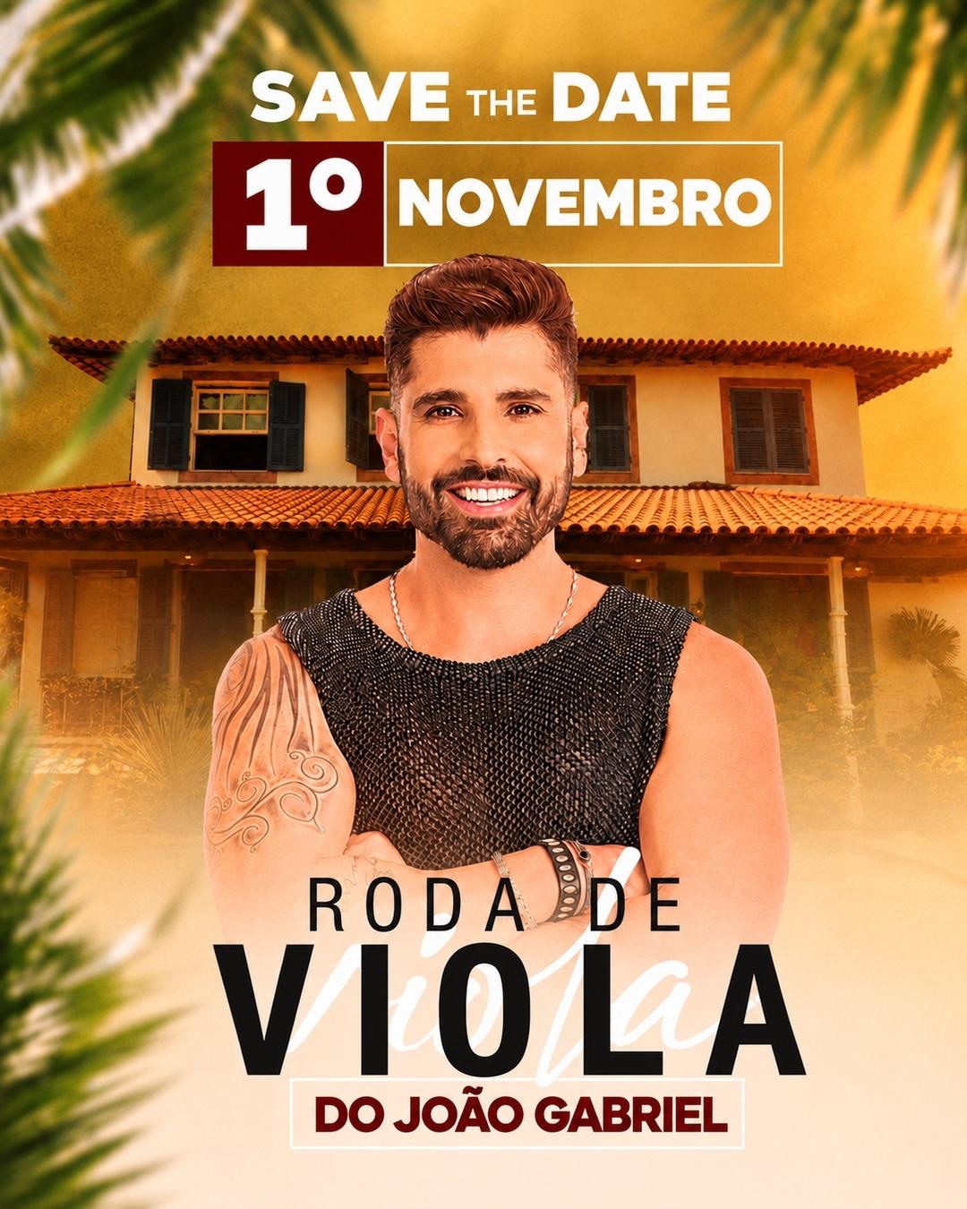 Roda de Viola do João Gabriel em 01/11/2026