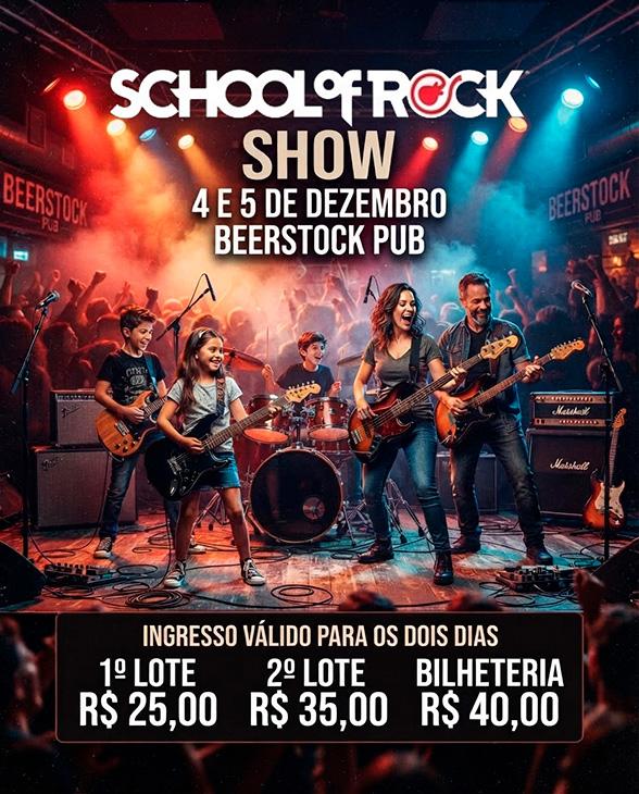 SHOW ROCK 101 - SCHOOL OF ROCK