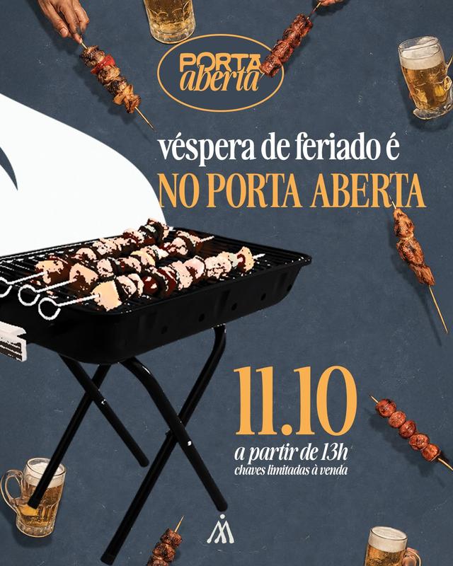 Porta Aberta - Domingo - 11/10