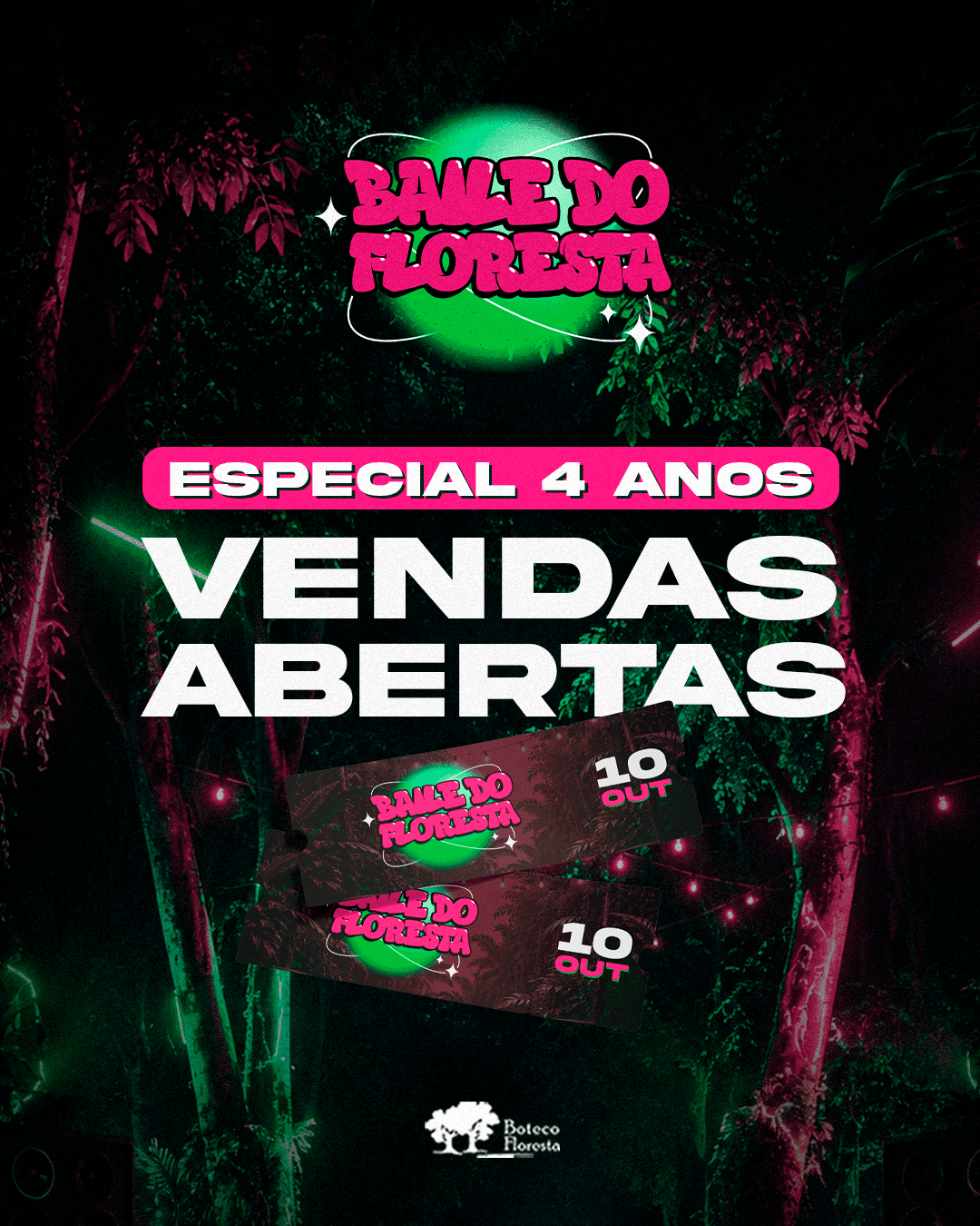 Baile do Floresta - ESPECIAL 4 ANOS