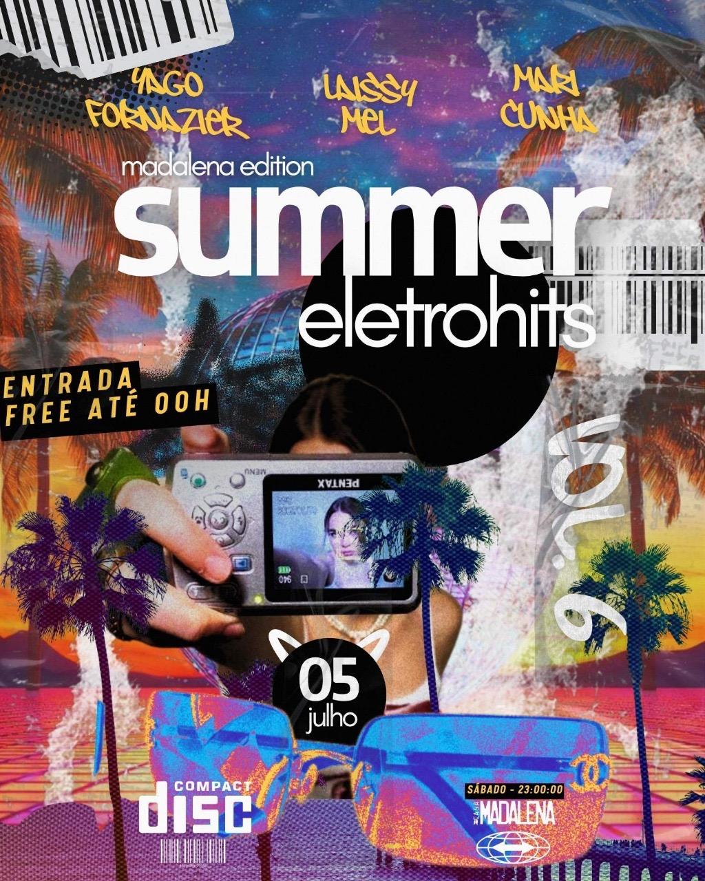 SUMMER ELETROHITS | SABADO | JULHO