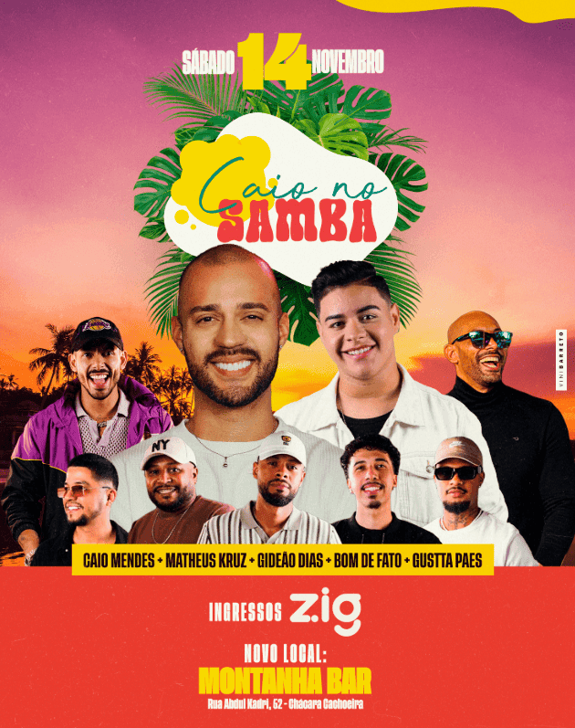 Caio no Samba - 3ª edição